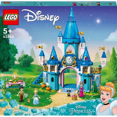 Set LEGO® Disney Princess 43206 Cinderella Castle and the Beautiful Prince