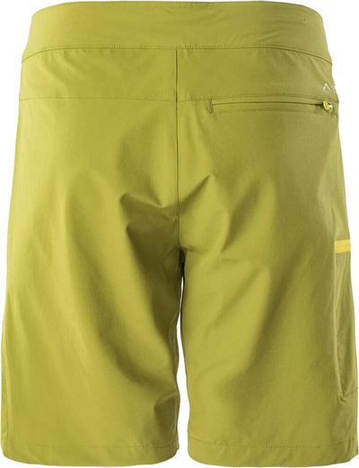 Shorta malore për burra ELBRUS Arne 1/2, material elastik, me rrip, jeshile Woodbine