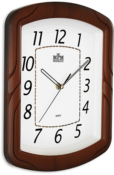 Orë muri MPM Quality Braun E01.2417.51.SW