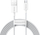 Kabllo USB Baseus BSU2825WHT, USB A në microUSB, 2 m, e bardhë