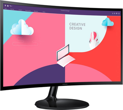 Monitor Samsung S360C - LED, 27", FHD, i zi