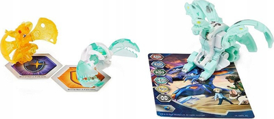 Set lodër Bakugan Evolutions Nillious, Platinum Power Up, me Nano Riptide edhe Chrysalin