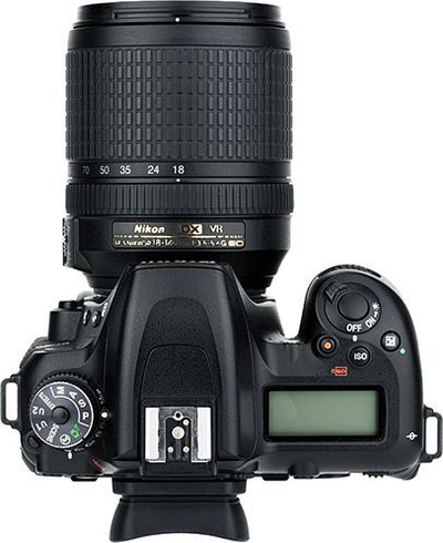 Kapak syri KiwiFotos, për kamerën Nikon, i zi
