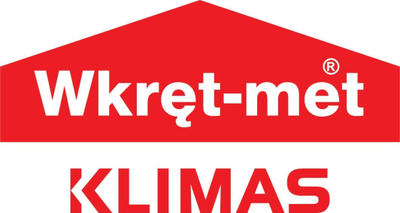 Dibela universale Klimas Wkręt-met SFXP-08040050, 8x50 mm, set 100 copë, e kuqe