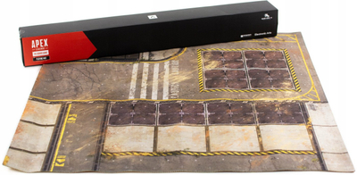Tapet loje Apex Legends The Board Game, neopren me 2 anë, hartë Kings Canyon dhe Expansion, 62x62cm