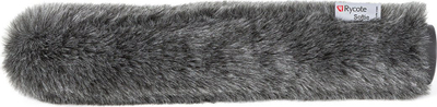 Windshield për mikrofon Rycote Classic-Softie 29cm 24/25, me gëzof, gri