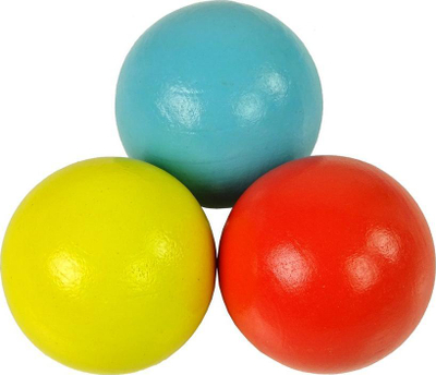 Lodër druri Lean Sport Giraffe Ball Slide, me toptha dhe rampa, shumëngjyrëshe