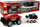 Set lodrash Leantoys Power Super Truck, xhip me rimorkio, eskavator me fërkim, i kuq