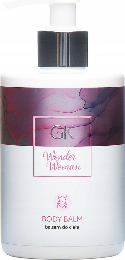 Balsam trupi GK Wonder Woman, 300ml, me Shea Butter, i bardhë