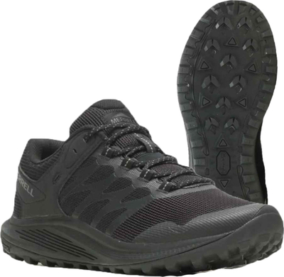 Atlete pune Merrell Work Nova 3 Low Vent, për burra, material tekstil e sintetike, të zeza