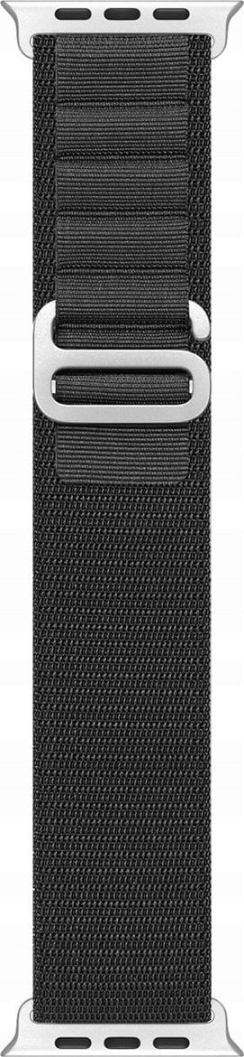 Rrip sportiv Dux Ducis GS Version për Apple Watch 8 7, plastik, me kopëse çeliku, i zi