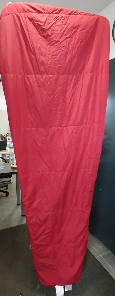 Qese fjetje Marmot NanoWave 45, mummy, verë, e kuqe