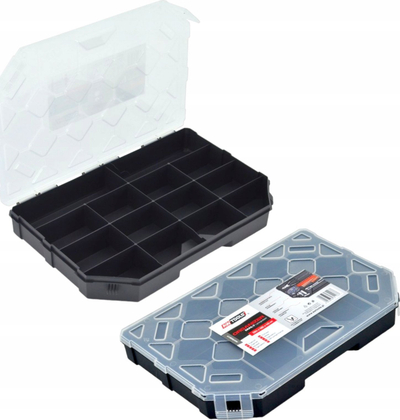 Organizues veglash Awtools i vogël, 284x195x40mm, plastik, transparent