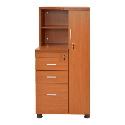 Dollap zyre Professional HM2052.03R, 60x46x120 cm, melaminë, ngjyrë qershie