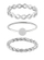 Set me unaza Troli Steel, 3 pjesë, 58 mm