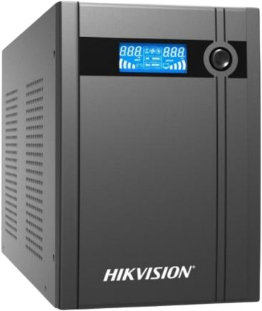 UPS Hikvision DS-UPS2000/GER, 2000VA 1200W, 230V, i zezë