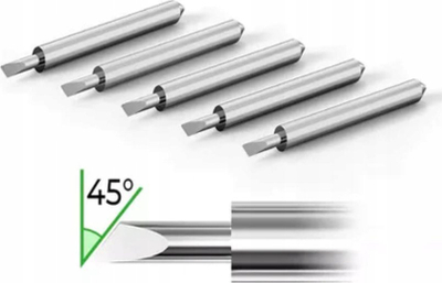 Сет сечила xTool M1, 45°, 5 парчиња