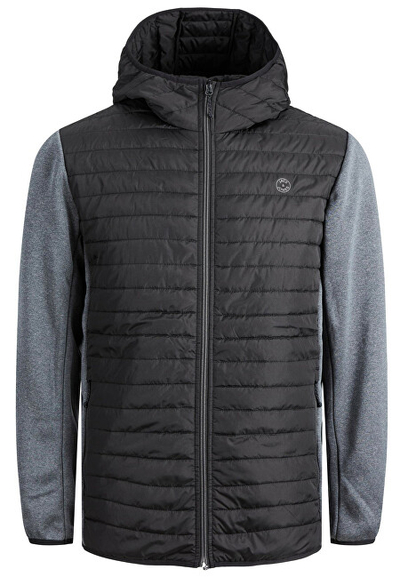 Xhaketë Jack&Jones JJEMULTI 12182242 Black/Grey Melange