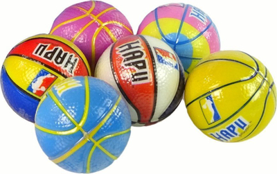 Top lodër HAPU Bouncy Ball, 7 cm, i butë, me ngjyra nga më të ndryshmet