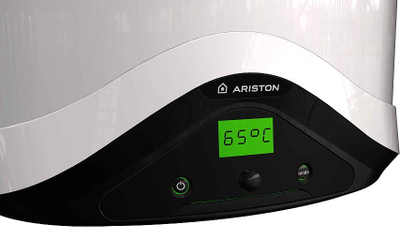 Bojler me pompë nxehtësie Ariston Nuos Evo A+, 80L, vertikal, i bardhë
