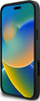 Mbrojtëse telefoni Karl Lagerfeld 3D Rubber Bicolor Signature, për iPhone 16 Pro Max 6.9", TPU dhe PC, e zezë