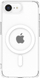 Маска за телефон Spigen Ultra Hybrid MagSafe за iPhone 16e, проѕирна, бела