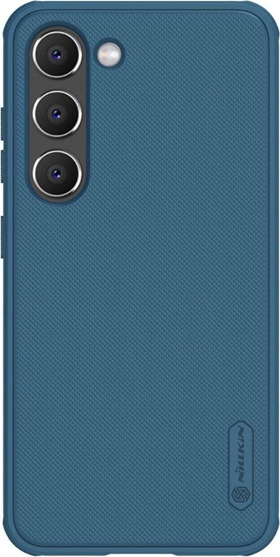 Kapak telefoni Nillkin Super Frosted Pro, për Samsung Galaxy S23, plastike e fortë, blu