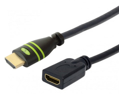 Kabllo HDMI TECHly High Speed, 1m, me Ethernet, e zezë
