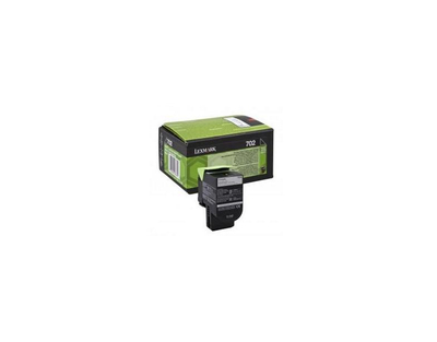 Toner Lexmark 70C20KE 702K, i zi, 1000 faqe