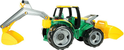 Lodër traktor Lena Bulldozer Excavator 02080, 107cm, 3+, i gjelbër / i verdhë