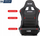 Sedilje gaming Next Level Racing ERS5 Elite, që shtrihet mbrapa, material stof dhe mesh, e zezë