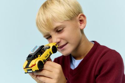 Lodra ndërtimi LEGO City Yellow Taxi 60487, set për ndërtim, për kalamaj
