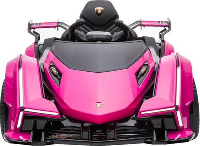 Makina elektrike për kalamaj Lamborghini GT HL528, 12V, me pult, rozë