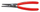 Darë për segmente të jashtme Knipex 4911A1, 140mm, majë e drejtë