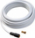Kabllo koaksiale Vivanco 44061, 75 Ohm, 110 dB, e bardhë