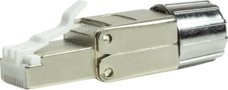 Prizë RJ45 LogiLink MP0080, CAT 8.1, shielded, gri