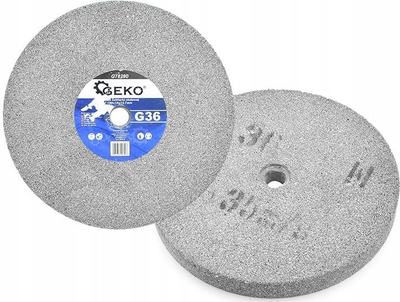Rrotë bluarëse GEKO G36, 150 x 16 x 12.7mm, granulë 36, gri