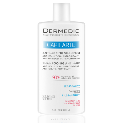 Shampon kundër thinjave Dermedic CAPILARTE, 300ml