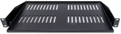 Raft i zhvendosur rack XtendLan CPOLIC1U28-B-P, 19", 1U 280mm, i zi