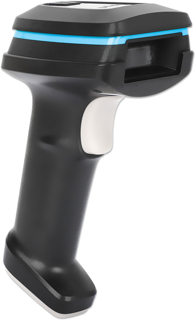 Скенер за баркодови Manhattan Wireless 2D, без кабел, IP52, црн