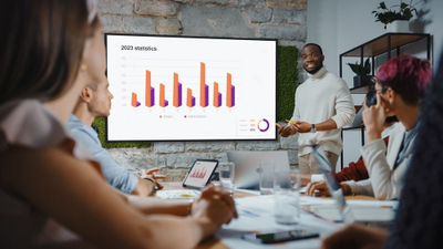 Monitor profesional Optoma N3751K, 75\", 4K, i zi