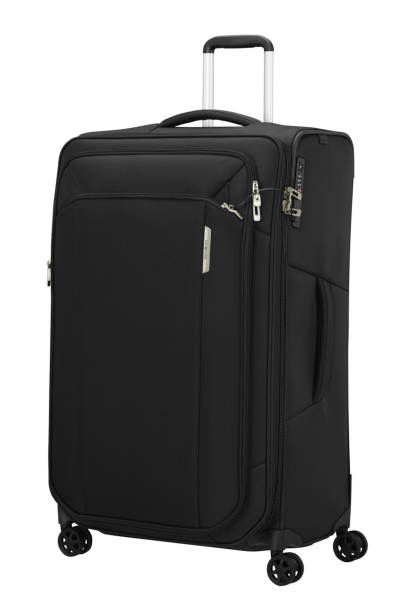 Valixhe Soft Me 4 Rrota Samsonite Respark 79/29 Ngjyrë E Zezë