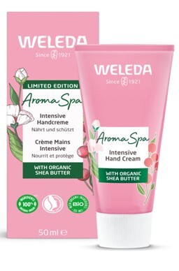 Krem për duar Weleda Aroma Spa Pink Pepper and Rock Rose