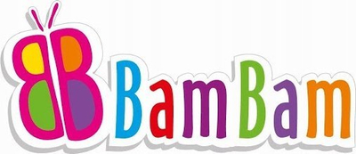 Марака играчка Bam Bam Cartoon Slide Car, бебе 6m+, шарена
