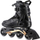Rrota inline Nils Extreme NA2150, nr. 42, kushineta ABEC9, të zeza me ari