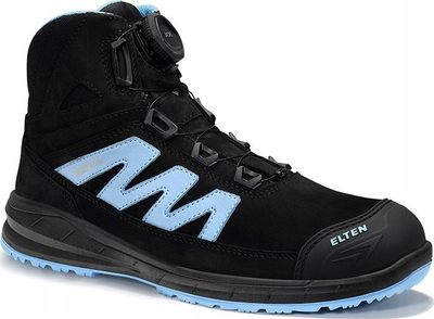 Çizme sigurie Elten MARTEN XXSports Pro BOA, me hundë çeliku, me sistem BOA, të zeza me blu