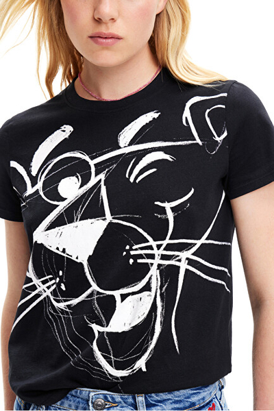 Bluzë Desigual Ts Pink Panther Regular Fit 23SWTK812000
