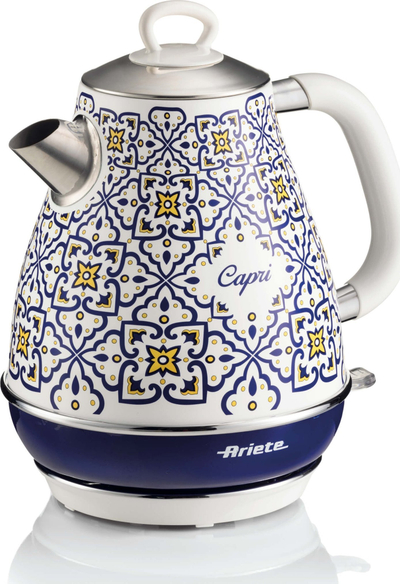 Çajnik elektrik Ariete Positano Design, 1.7L, 2000W, shumëngjyrësh
