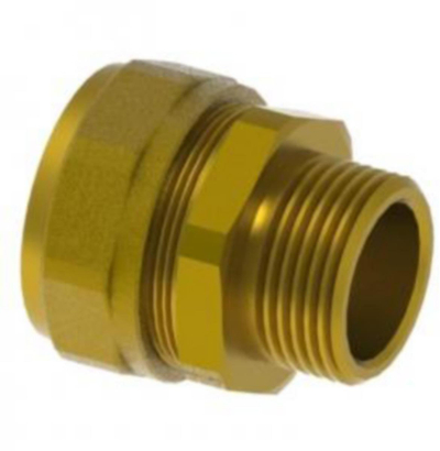 Fiting drejt HELA PEX 1", 32x3.0 mm, bronz DZR