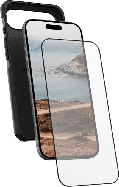 Mbrojtës ekrani Urban Armor Gear 14438511VN, anti-glare, për Apple iPhone, transparent
